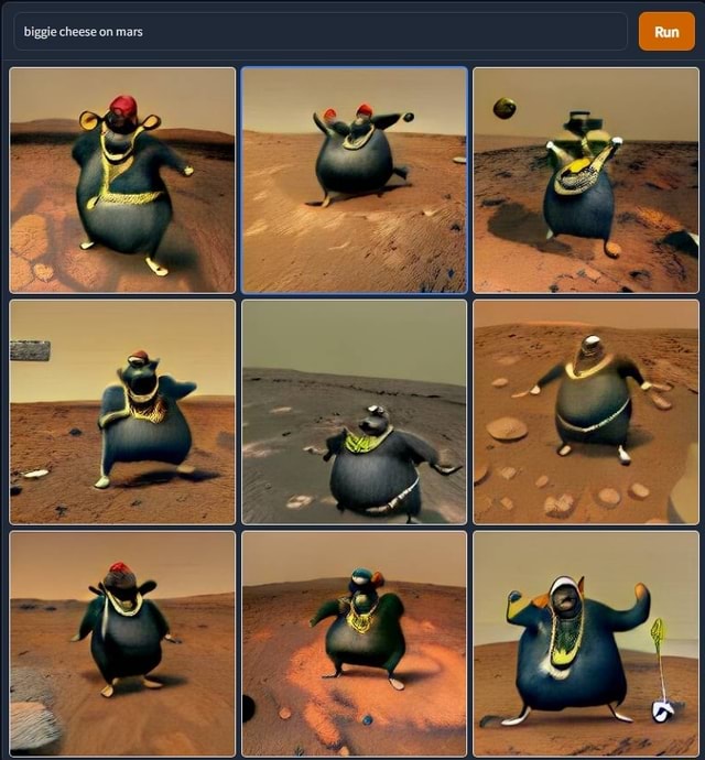 Biggie cheese on mars - iFunny Brazil