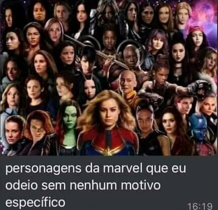 Fe Personagens da Marvel que eu odeio sem nenhum motivo específico - iFunny  Brazil