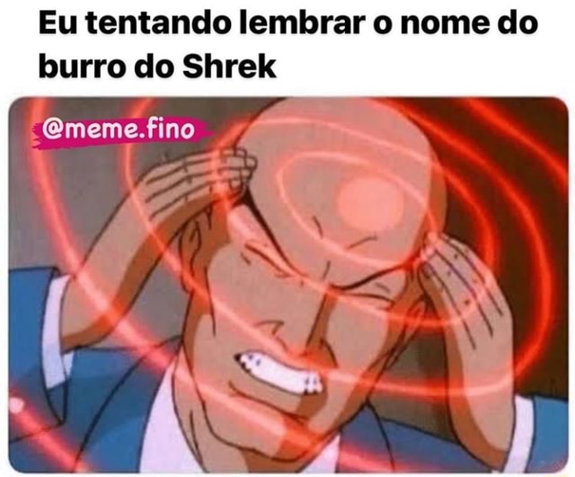 Memes acessíveis - Descrição da imagem: o Burro pergunta: O que significa  TPM? Shrek ao lado, em pé, responde: Significa: TE PREPARA MANO! Detalhes:  Shrek é verde e corpulento; o Burro cinza.