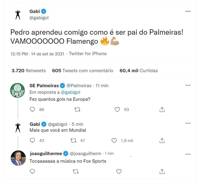 Pai, o Palmeiras tem mundial?