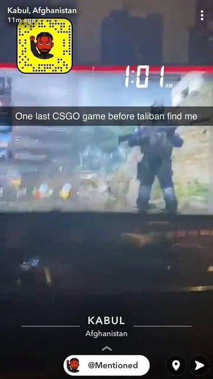 Kabul, Afghanistan One last CSGO game before taliban find me KABUL ...