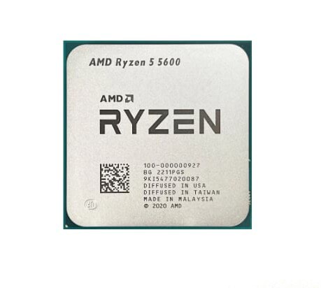 AMD Ryzon 5 5600 ZEN 1o0-900000927 DIEPUSED IM USA DIFFUSED TM TATUAM ...
