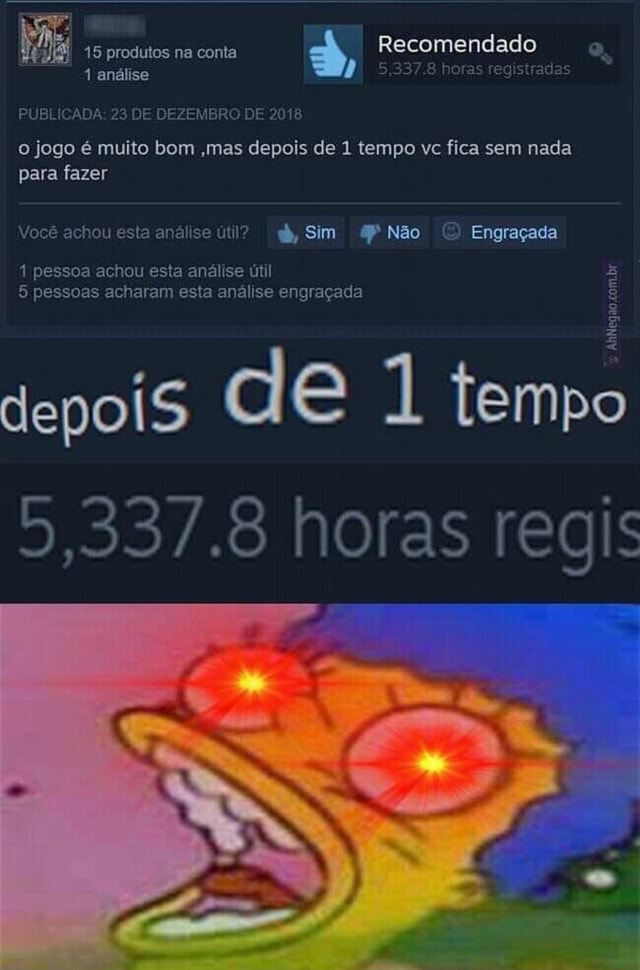 Nada contra esses jogos, mas só tem um que eu realmente quero