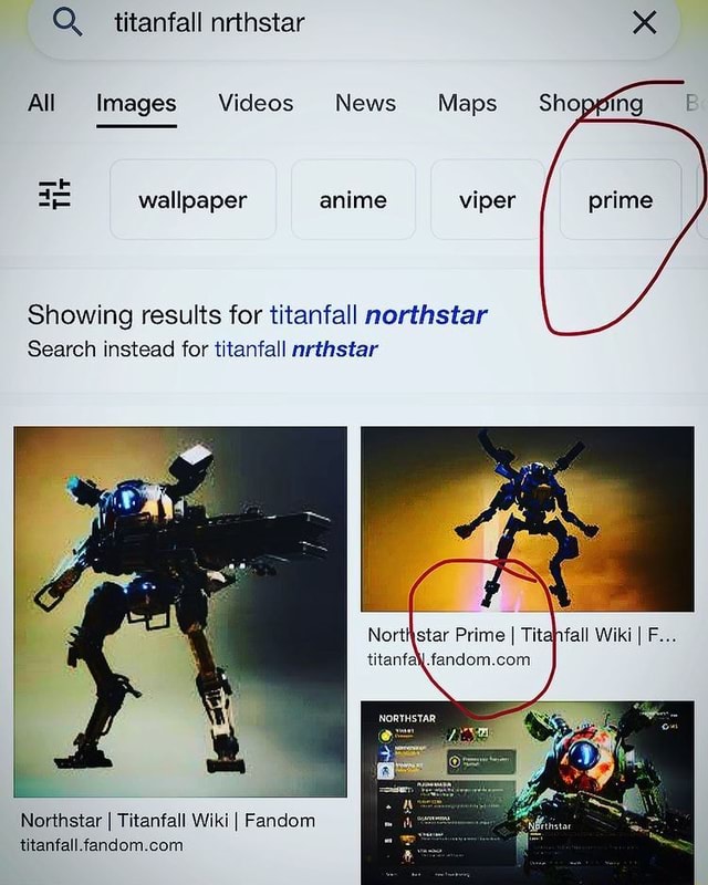 Northstar Prime, Titanfall Wiki