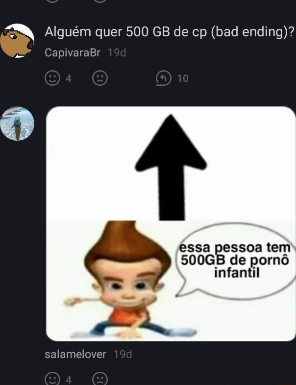 Capivara agiota. opressora (Dimg porno infantil vb No results for porno  infantil - iFunny Brazil