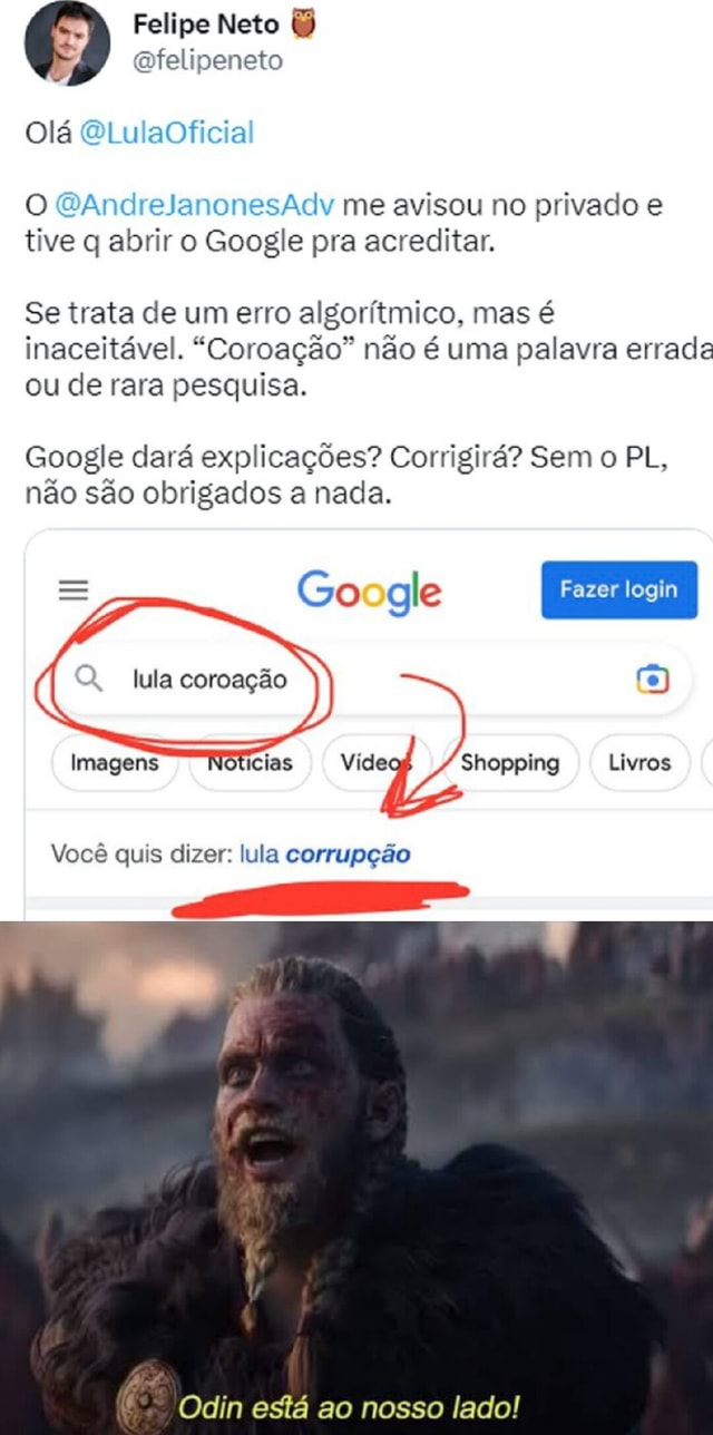 FELIPE NETO e PT estão ERRADOS e posso provar! O Algoritimo do GOOGLE não  esta alterado! 