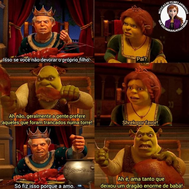 OK.. MAS VOCÊS JÁ VIRAM O SHREK EM OUTRAS FACES? : r/ballutverso