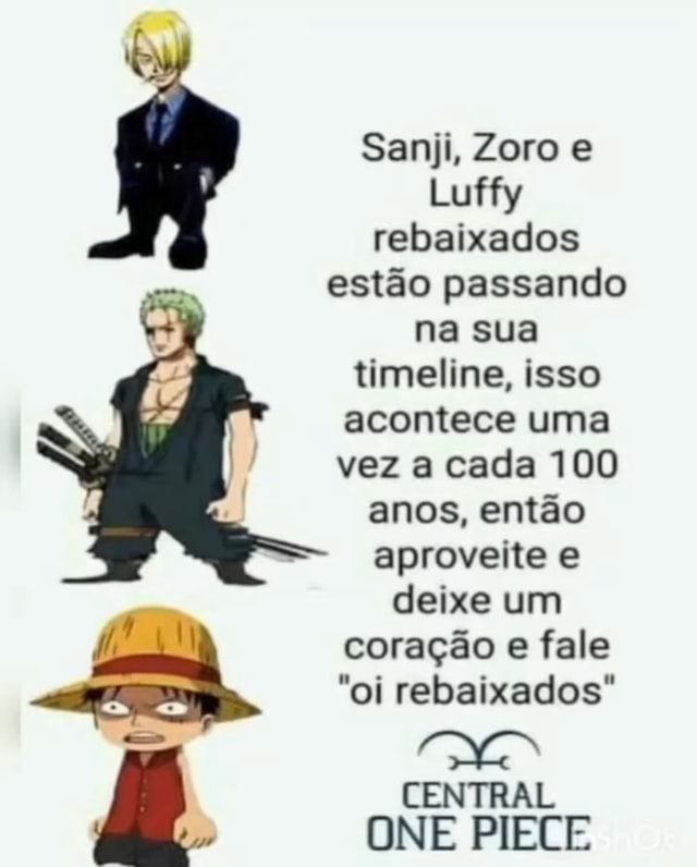 👦 A PRIMEIRA APARIÇÃO DO LUFFY REBAIXADO