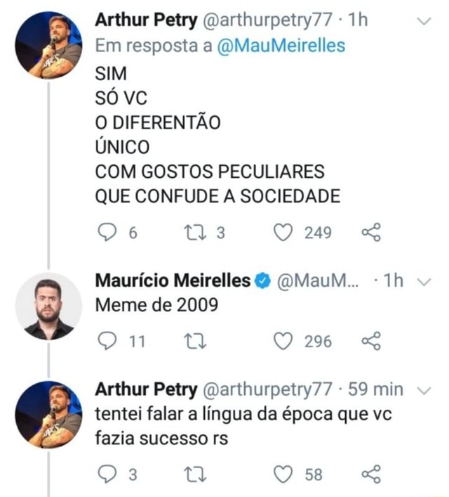 Me aderi pfv - DCAST COM ARTHUR PETRY mo COM ARTHUR PETRY - iFunny Brazil