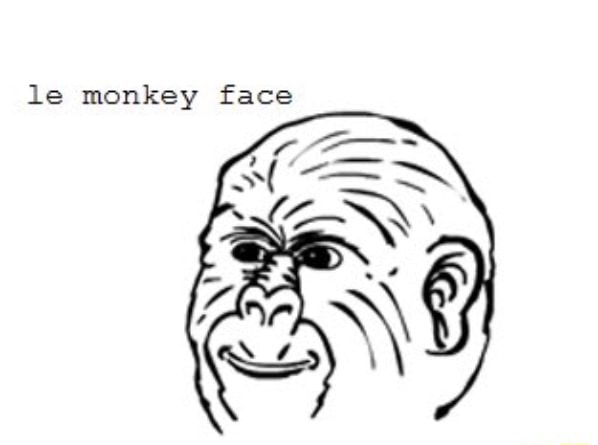 Le monkey face - iFunny Brazil