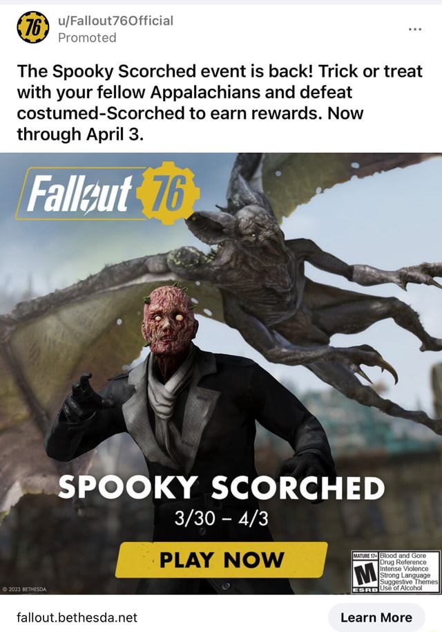 Official Promoted The Spooky Scorched event is back! Trick or treat