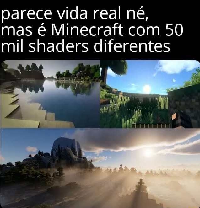 MINECRAFT vs VIDA REAL! (PASSOU DOS LIMITES) 😨