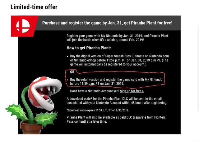 Free super smash hot sale bros ultimate code