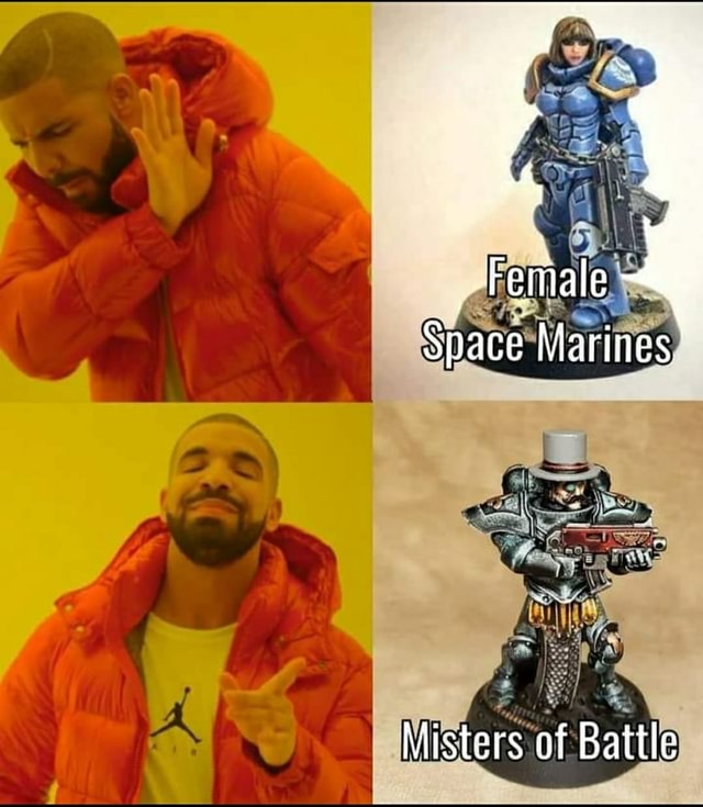 Female space Marines. Misters of Battle - iFunny Brazil