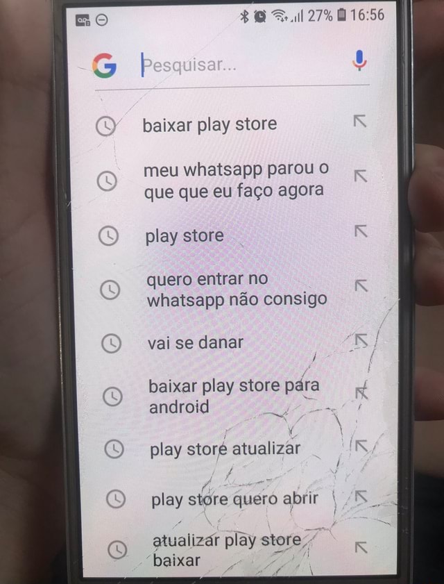 NÃO CONSIGO BAIXAR WHATSAPP NA PLAY STORE 