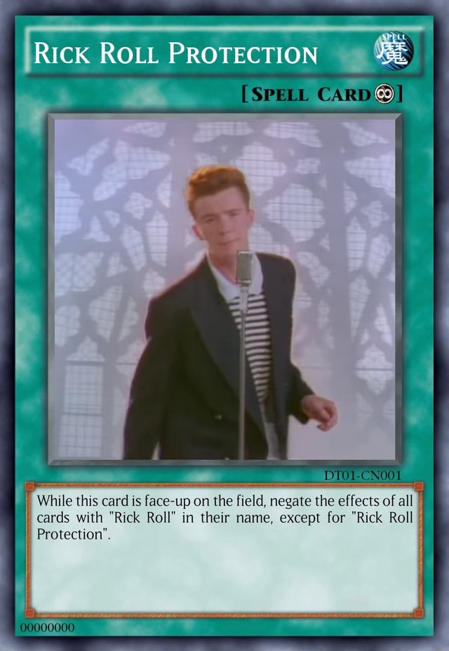 The sacred text, +10 deception, +50 Rick roll power, 95% of enemies will  get Rick rolled, can only be used once a day : r/ItemShop