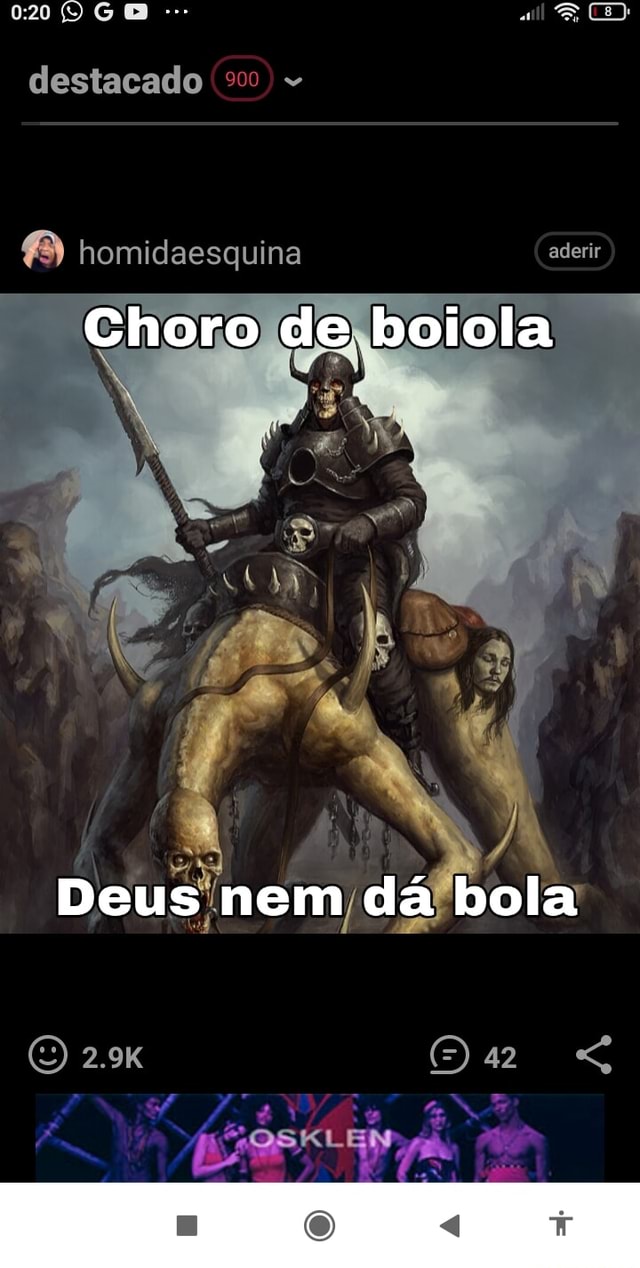 Destacado homidaesquina aderir Choro de boiola Deus nem dá bola K iFunny Brazil