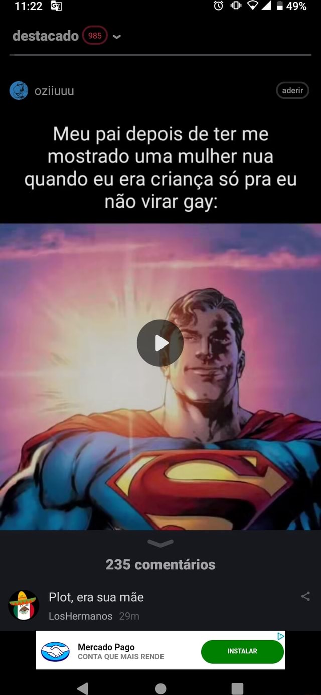 OVA 49% destacado oziiuuu aderir Meu pai depois de ter me mostrado uma  mulher nua quando eu era criança só pra eu não virar gay: 235 comentários I  Plot, era sua mãe