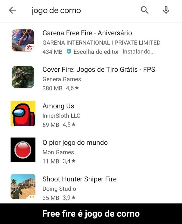 Google abrir jogo de corno Claro DBD Abrir Free Fire - iFunny Brazil