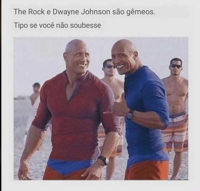 Gêmeos? Em clique raro, The Rock posa com a mãe e semelhança