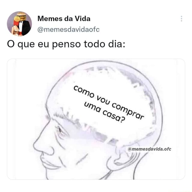 Memes da Vida (Qmemesdavidaofe Minha cabeça o dia todo: Que isso