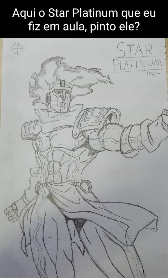 Star Platinum - Desenho de sabia_pelado_ - Gartic