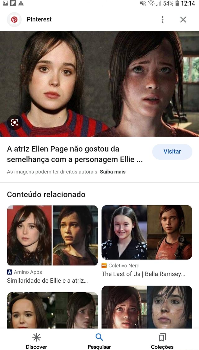 Ellen Page não gostou da homenagem em The Last Of Us - NerdBunker