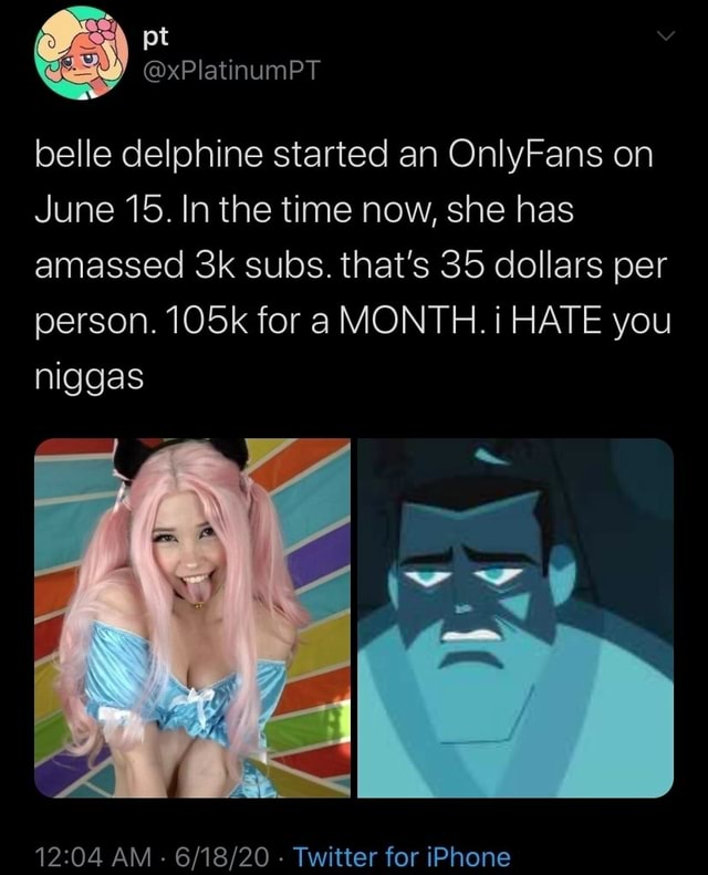 Belle delphine started an OnlyFans on June 15. In the time now