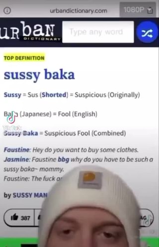 Sussy Baka Funny Meme Japanese Meaning Fool Gamer Kids Lover Tank Top