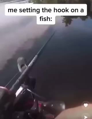 Me setting the hook on fish: - iFunny Brazil