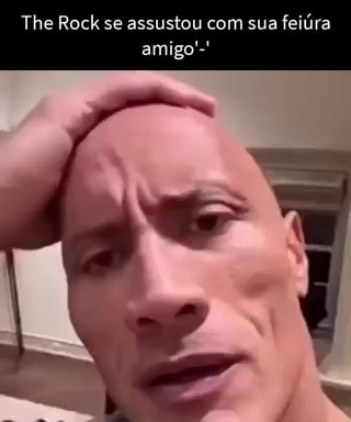 The Rock se assustou com sua feiúra amigo - iFunny Brazil