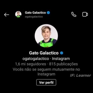 29 mil curtidas, 508 comentários - Gato Galactico (@ogatogalactico) no  Instagram: “Nova foto de perfil! O que…