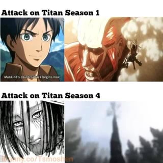 Ocê está preparado? FATOSDE SCONHECIDOS COM BR Attack on Titan não terá um  final feliz Os personagem Uevilgente? - iFunny Brazil