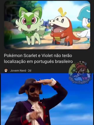 Pokémon Scarlet & Violet: Brasileiros pedem localização, de novo
