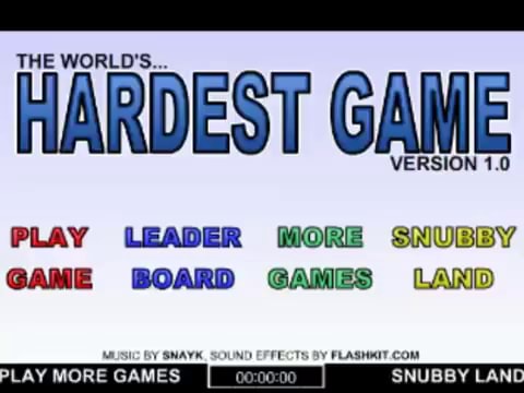 The World's Hardest Game - Speedrun
