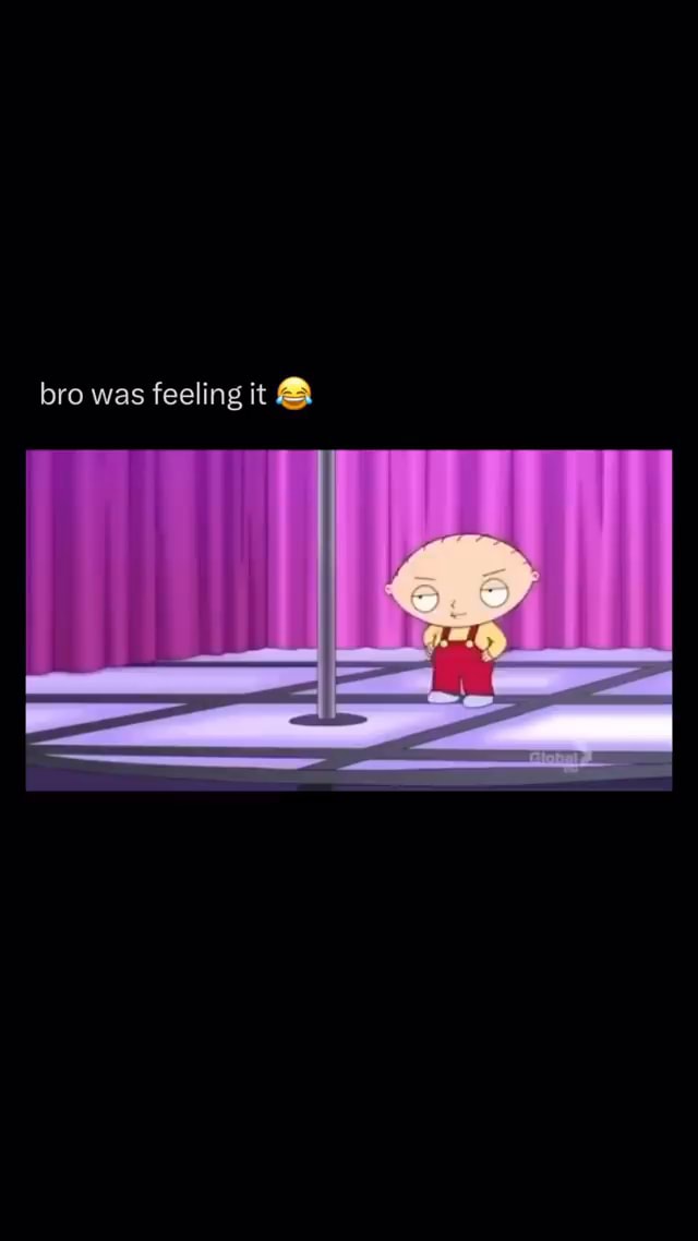 Stewie was on beat with it 💀 - #memes #dance #stewie #familyguy #reels ...