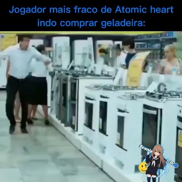 Cara que comprou atomic heart vendo que as 6 horas de secs são apenas  assédio por uma geladeira Eletrolux: - iFunny Brazil