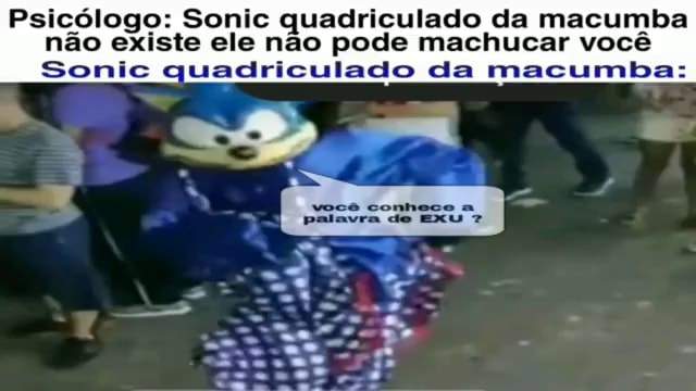 Você conhece o sonic