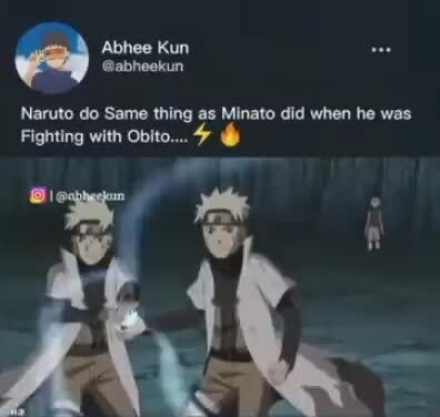 Minatos Team in Episode 72 from Naruto Classic. (When Sautobi fought  against Orochimaru). DAT OBITO! - 9GAG