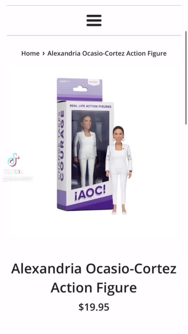 Home > Alexandria Ocasio-Cortez Action Figure if Alexandria Ocasio ...