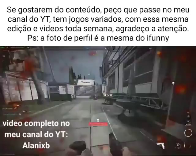 Passe no canal para assistir os vídeos