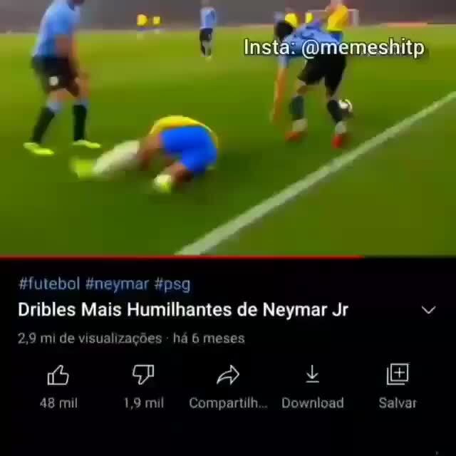 DRIBLES HUMILHANTES NO FUTEBOL 