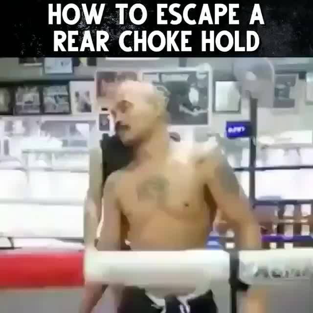 How to Escape a Back Choke Hold