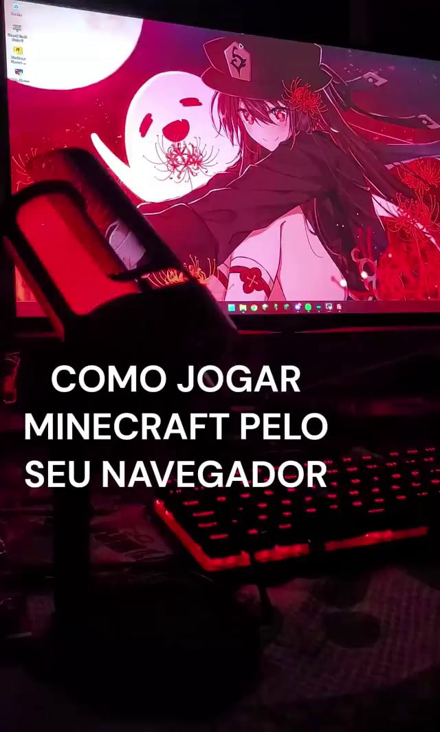 COMO JOGAR MINECRAFT NO NAVEGADOR 