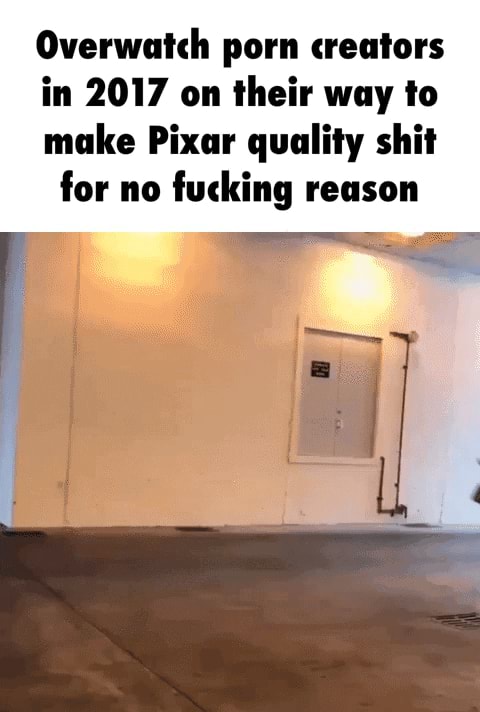 Overwatch porn creators in 2017 on their way to make Pixar quality shit for no fucking reason - iFunny