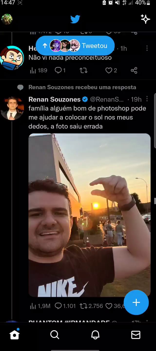 Renan Souzones on X: ATENÇÃO ISSO NÃO É UM TESTE, SOUZONES ESTARÁ