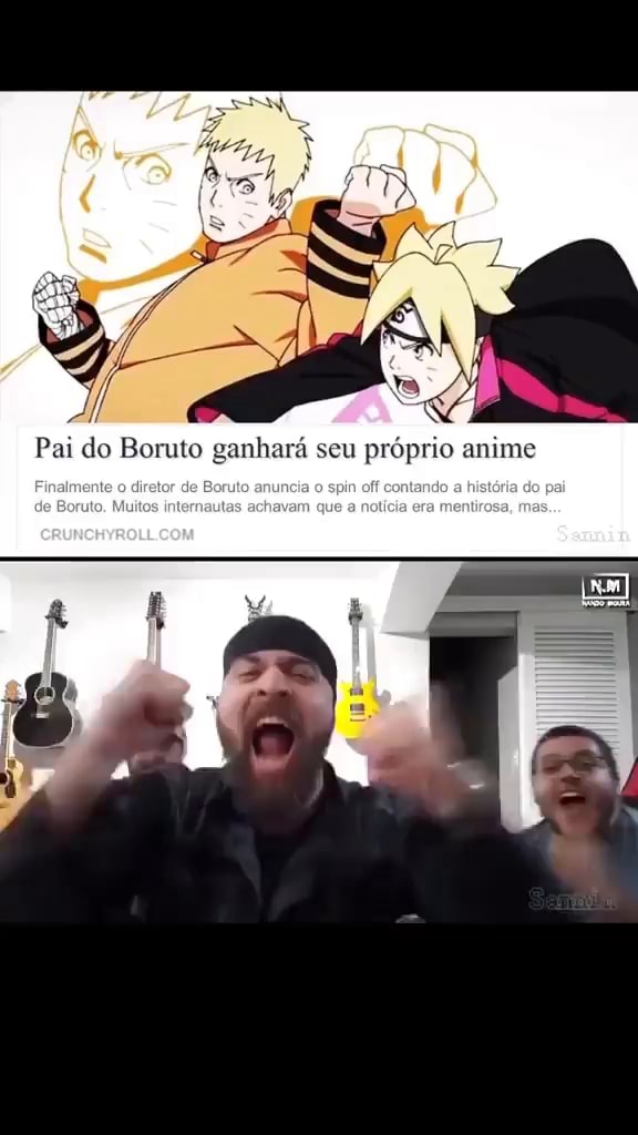 Filho morto do pai do Boruto ganhará anime - iFunny Brazil