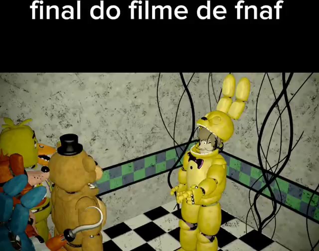 Personagen confirmado no filme do fnaf AT FREDDY'S - iFunny Brazil