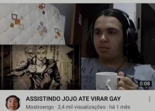 Como assistir JoJo sem virar gay; uma thread importante EM Pola  (GEsposaDoJotaro - Pola GEsposaDoJotaro - Em resposta a O ão tem como Fim  da thread. EsposaDoJotaro - iFunny Brazil