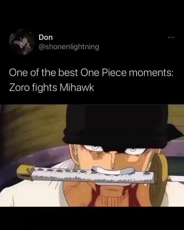 Primeira foto da espada do mihawk - iFunny Brazil